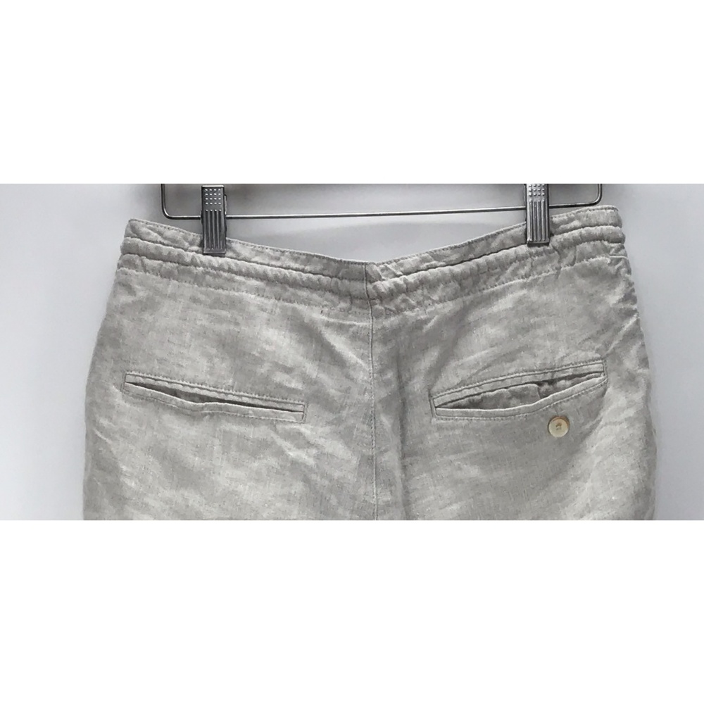 Zara Man 100% Linen Pocket Rope Draw String Shorts - Picture 7 of 7